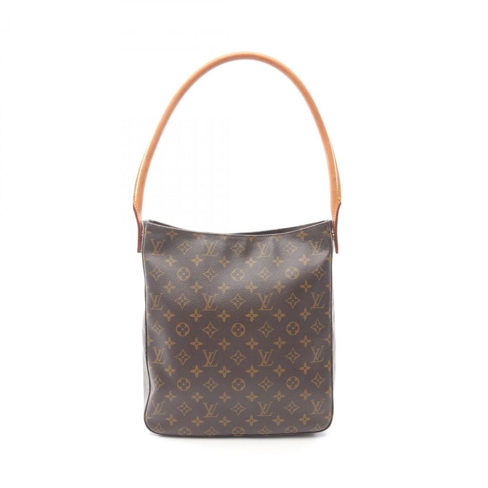 USED Louis Vuitton Looping GM Monogram Brown Bag